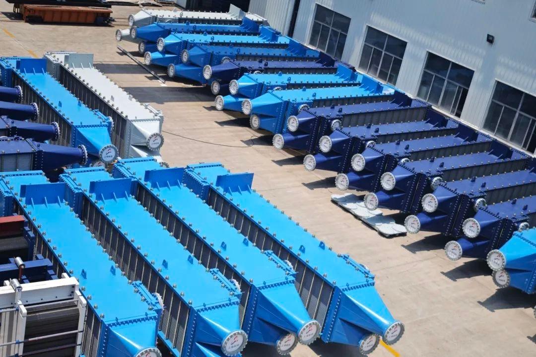 wide-gap welded plate heat exchanger
